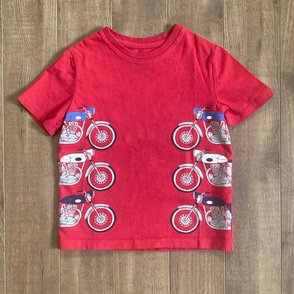 Little Kids 4T Motorcycle Tee